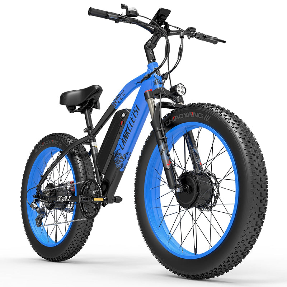 LANKELEISI MG740PLUS Front and rear dual motor off-road electric bicycle
