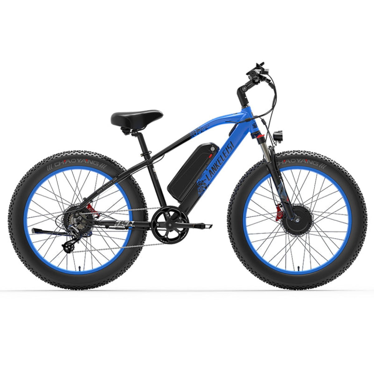 LANKELEISI MG740PLUS Front and rear dual motor off-road electric bicycle
