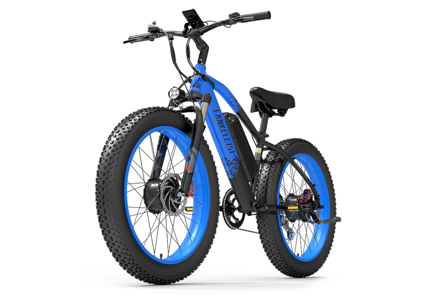 Lankeleisi Mg740Plus Front And Rear Dual Motor Off-Road Electric Bicycle(New In 2023) Blue