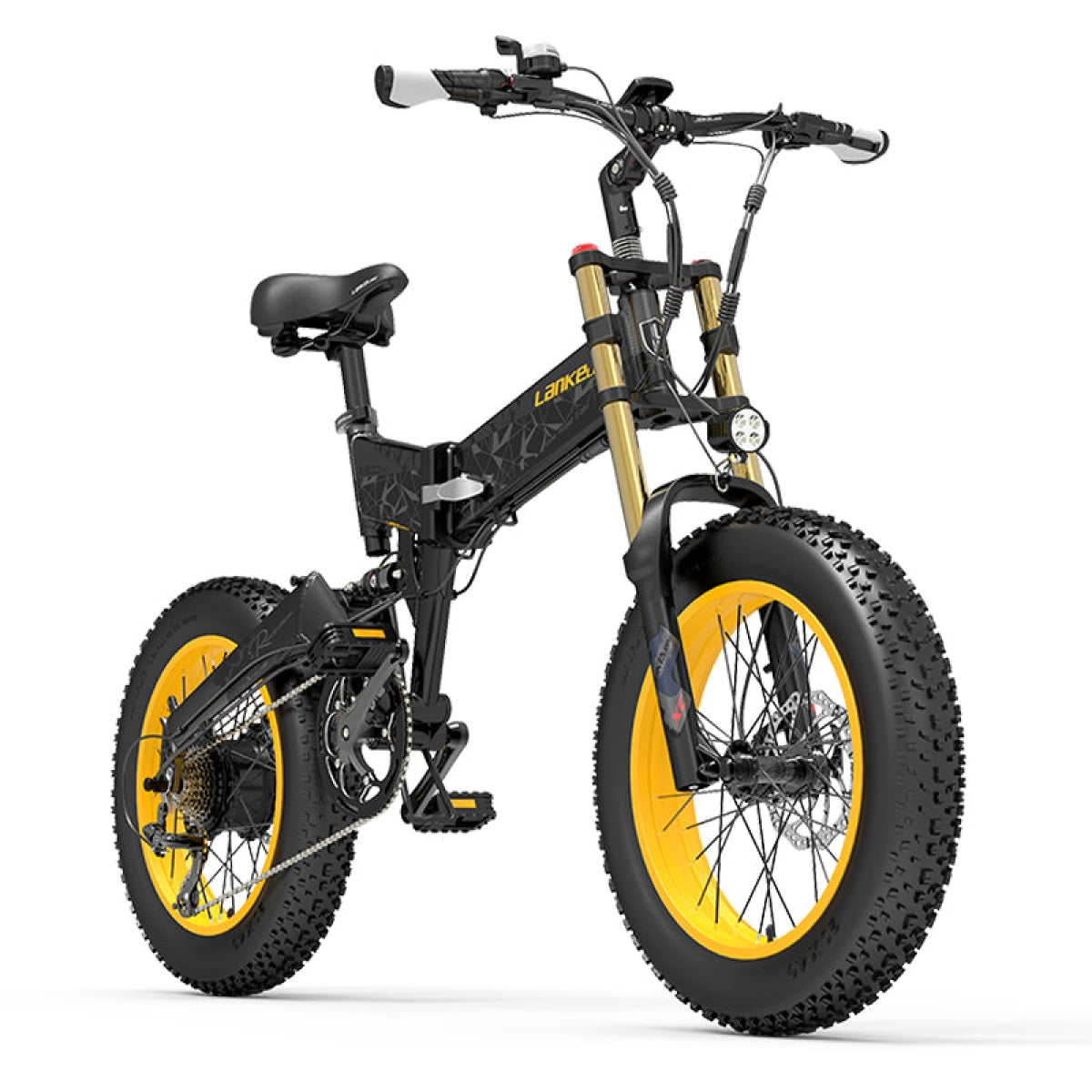 LANKELEISI X3000Plus-UP 20 Inch 4.0 Fat Tire Snow Bike