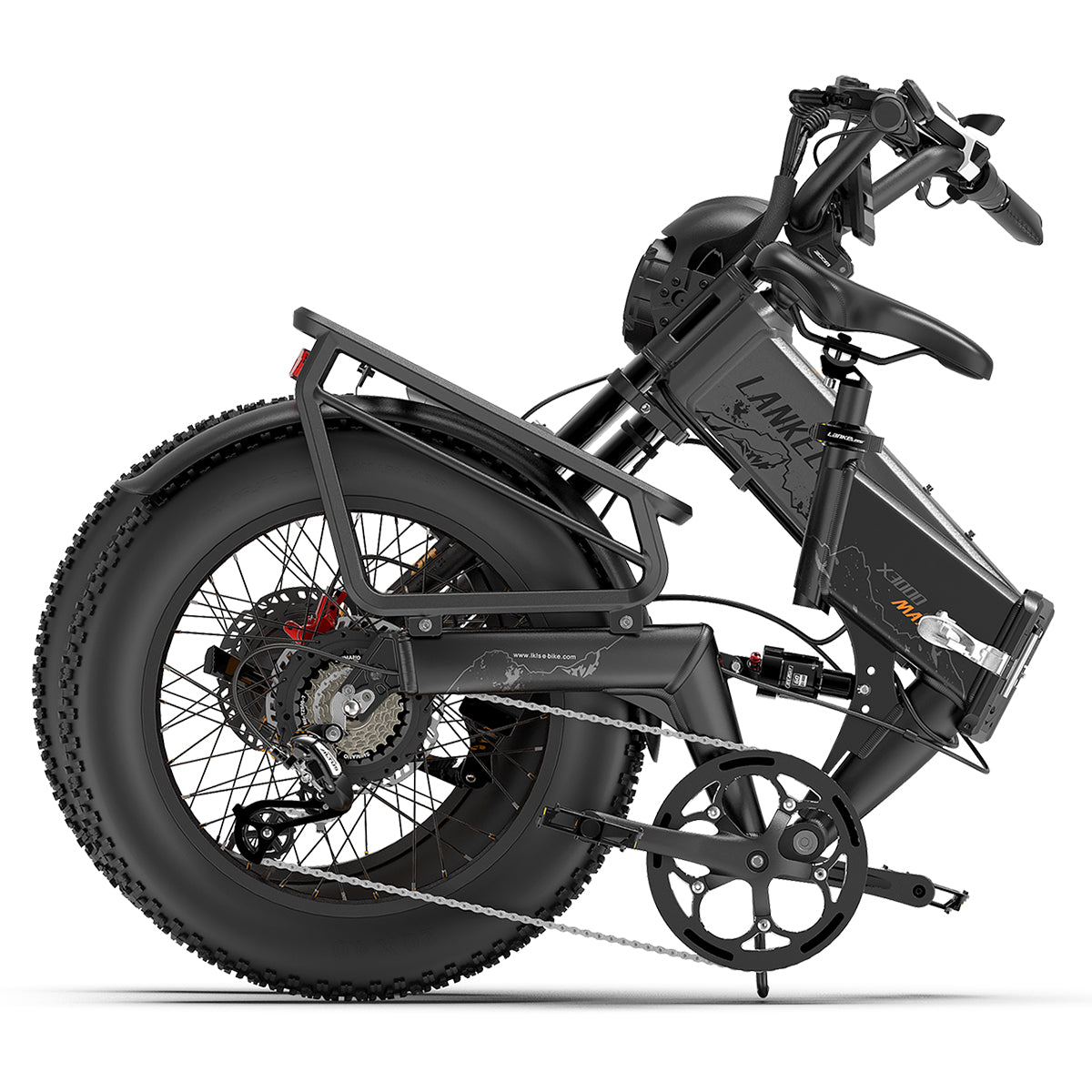LANKELEISI X3000 MAX 2000W Dual Motor 130km Endurance Electric Mountain Bike