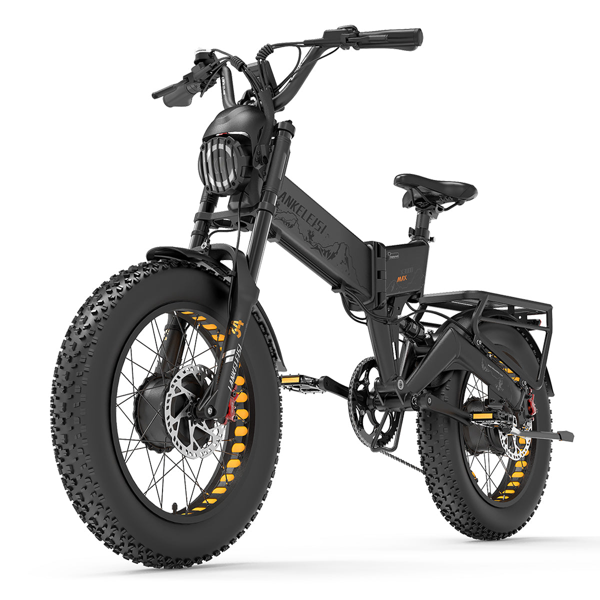 LANKELEISI X3000 MAX 2000W Dual Motor 130km Endurance Electric Mountain Bike