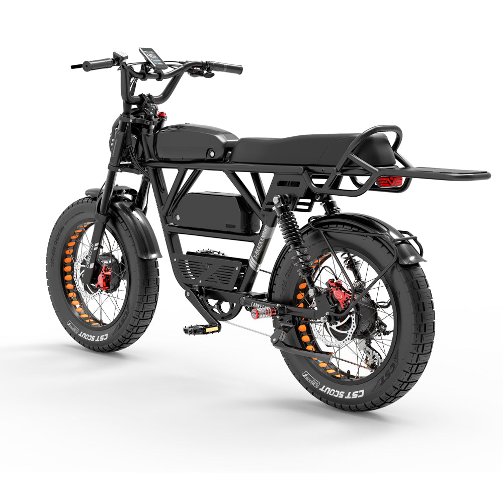 LANKELEISI X-Black Knight 2000W Dual Motor Maximum range 280KM