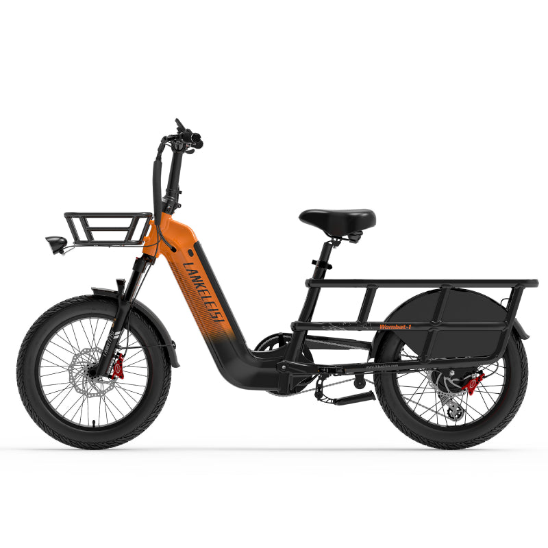 LANKELEISI Wombat-1 1000W Long Range Cargo Electric Bike