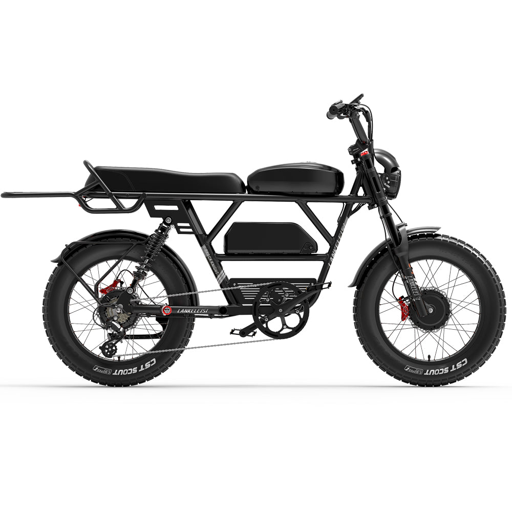 LANKELEISI X-Black Knight 2000W Dual Motor Maximum range 280KM