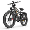 LANKELEISI MG800Max 2000W Dual Motor 26″ Fat Tires All Terrain Electric Bike