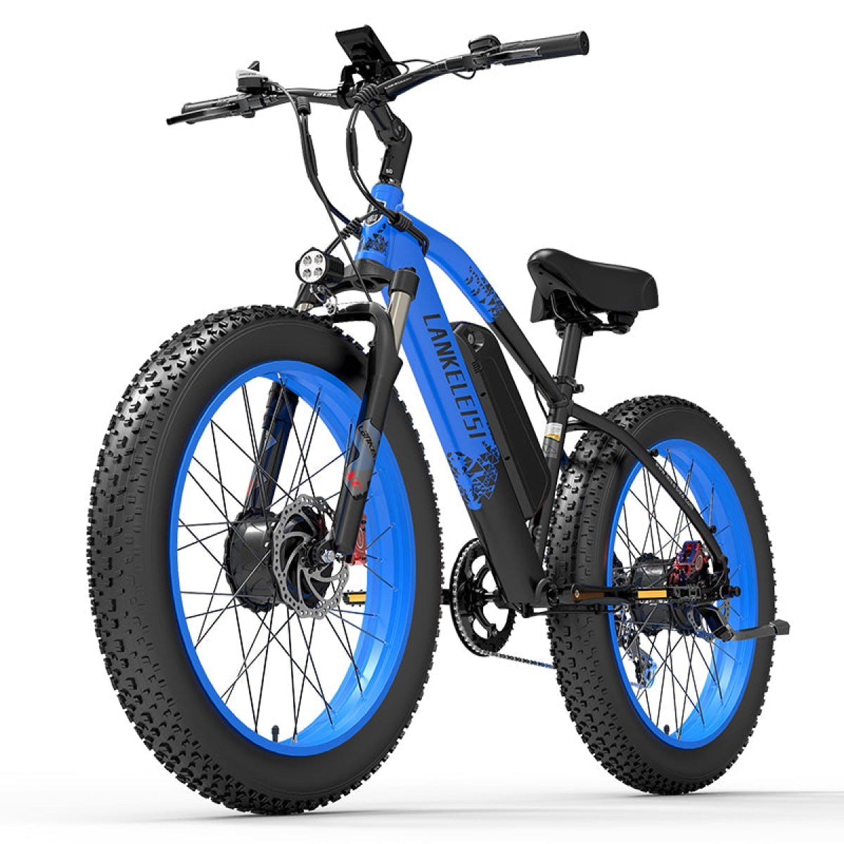 LANKELEISI MG740PLUS Front and rear dual motor off-road electric bicycle(New in 2023)