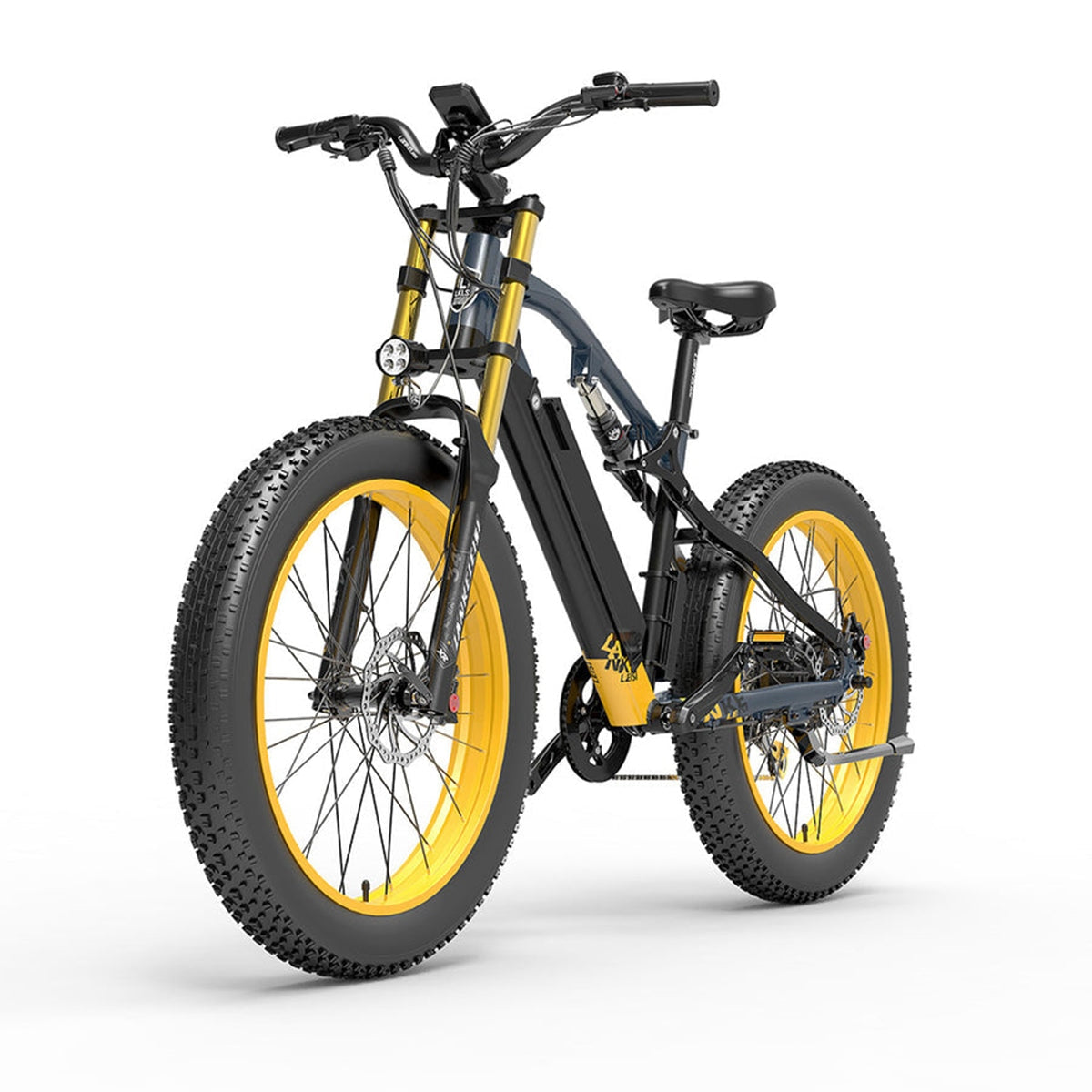 Lankeleisi Rv700 Explorer Electric Hunting Bike Yellow