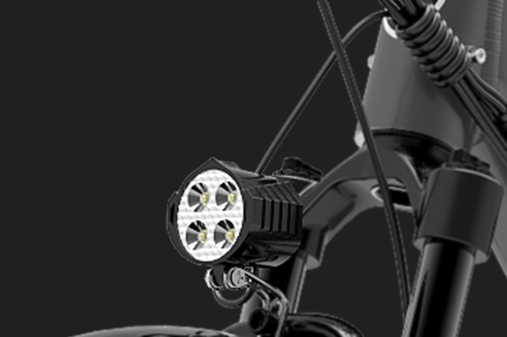 Front Light For LANKELEISI Electric Bike